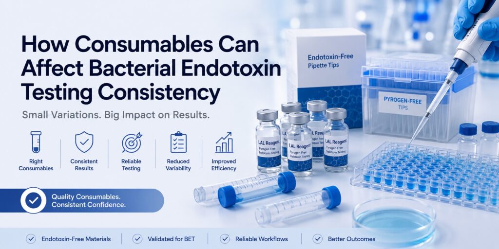 How consumables affect endotoxin testing